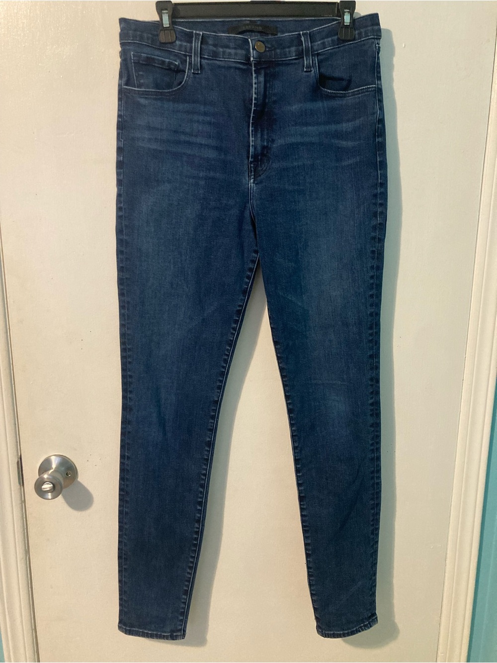 J Brand Dark Blue Skinny Jeans